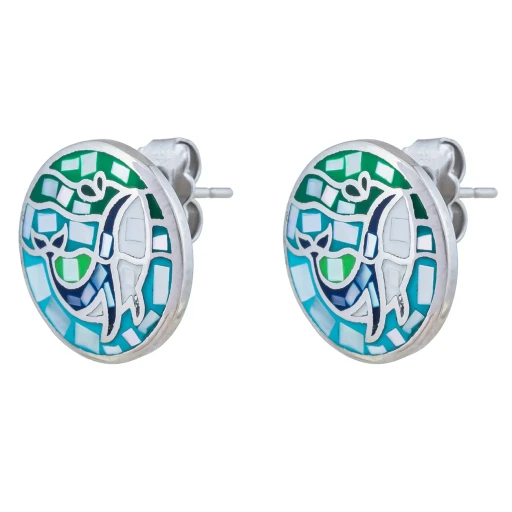 Серьги Fiore Luna ORCA AE03188-3 BL/S