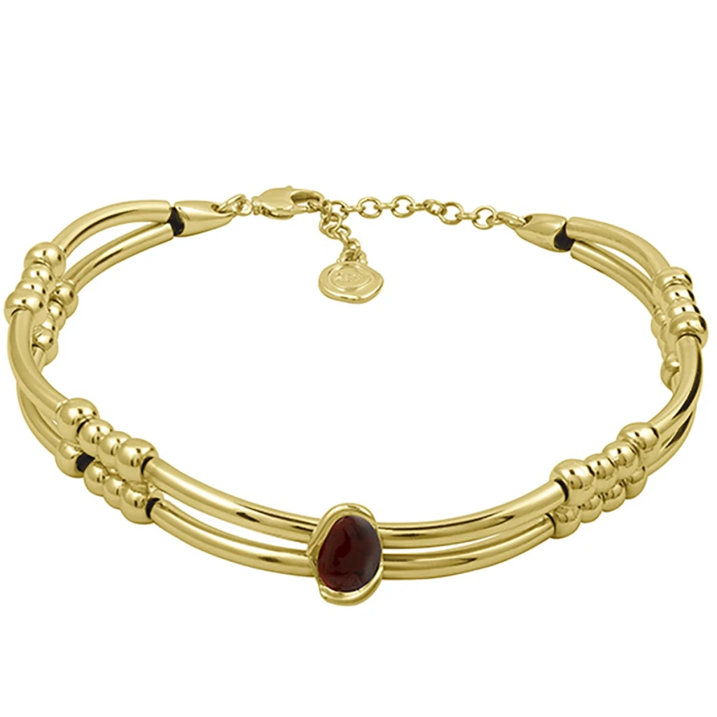 Колье Ciclon DAILA MARRON B230810-02 R/G