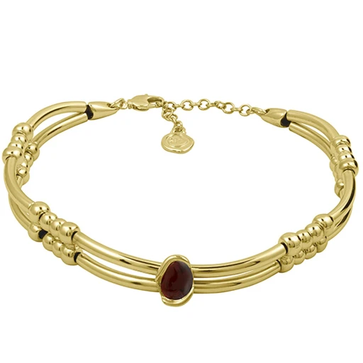 Колье Ciclon DAILA MARRON B230810-02 R/G