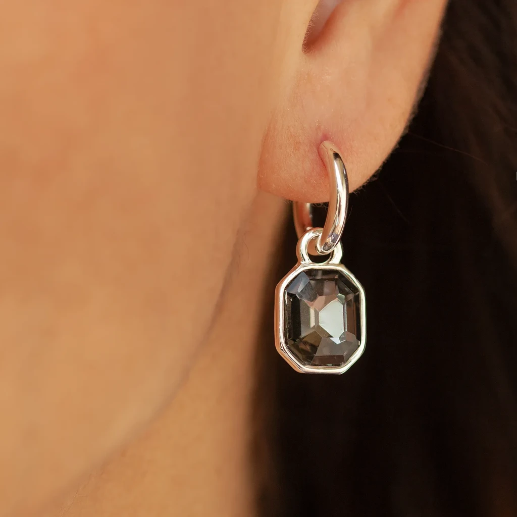 Серьги Fiore Luna Silver Night LE6108 S