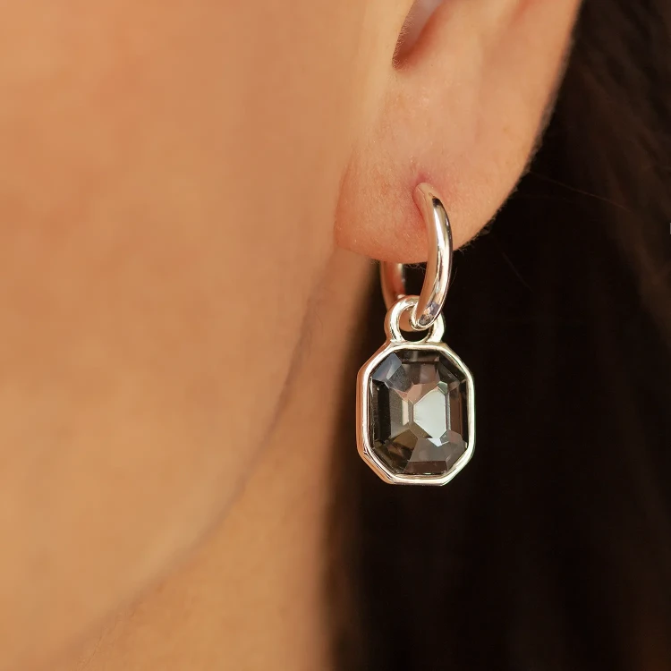 Серьги Fiore Luna Silver Night LE6108 S