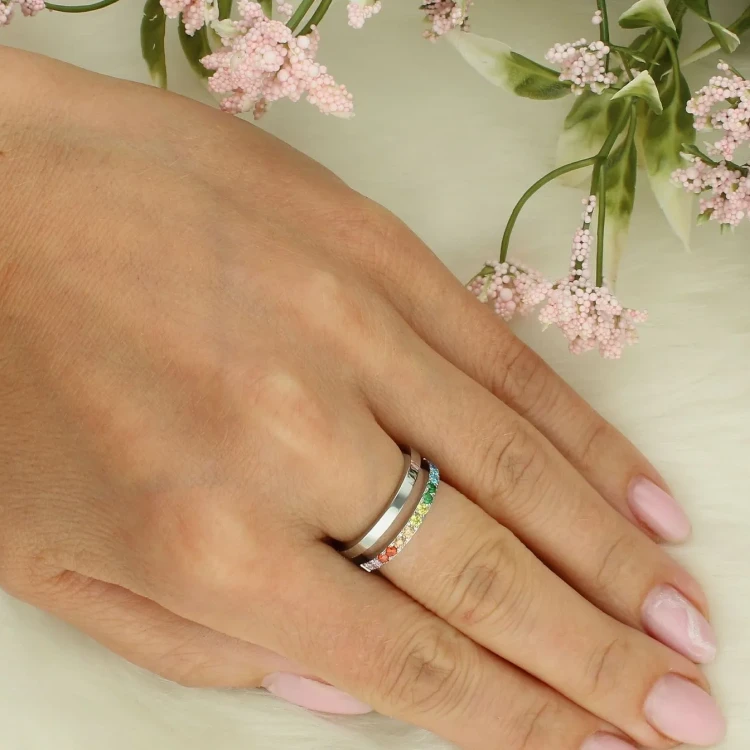 Кольцо Coeur de Lion Multicolour Silver 0136/40-1517 54