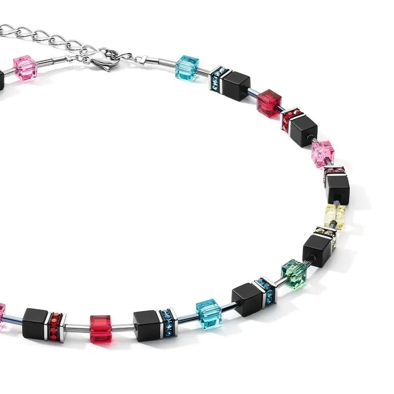 Колье Coeur de Lion Onyx Multicolour Pop Art 4018/10-1581