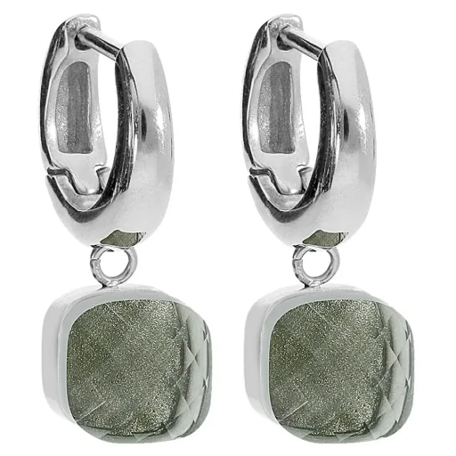 Серьги Qudo FIRENZE (S) Smoky Quartz 107000/20-5110