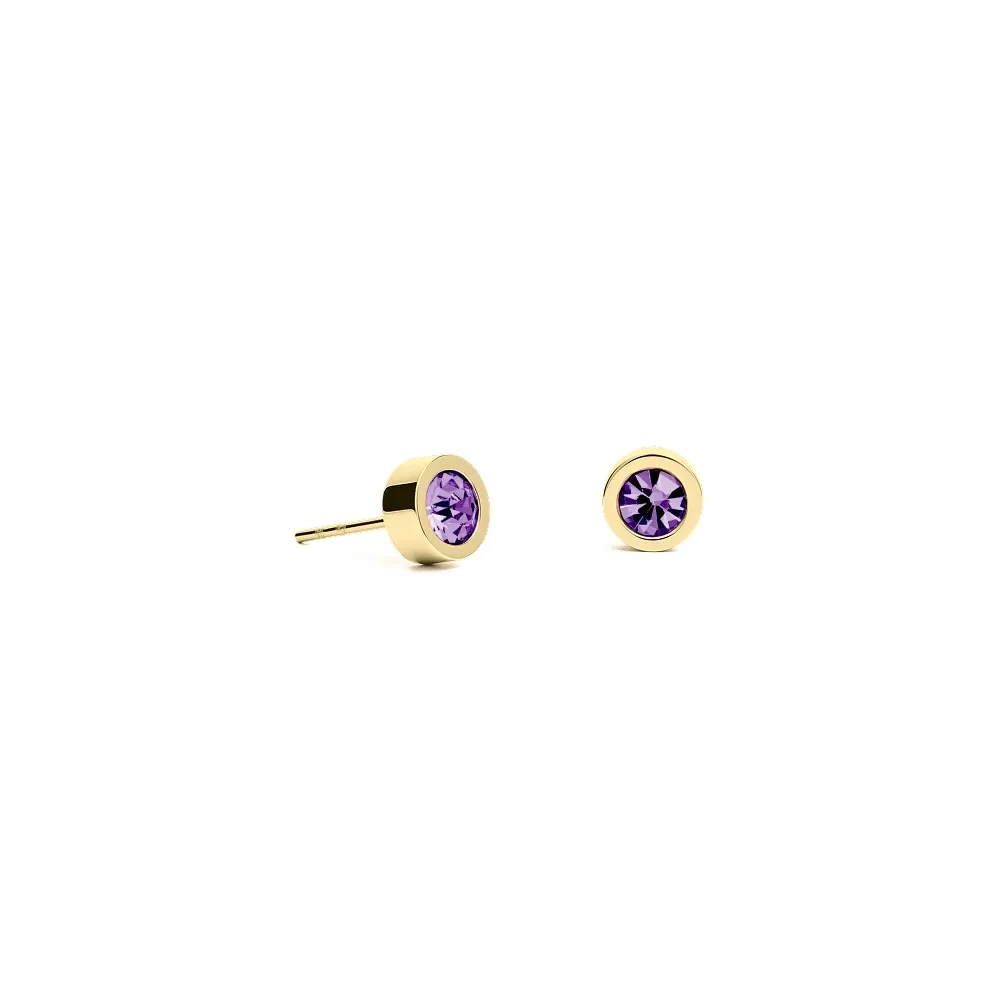 Пусеты Amethyst 5х2.5 SWE125 AM G
