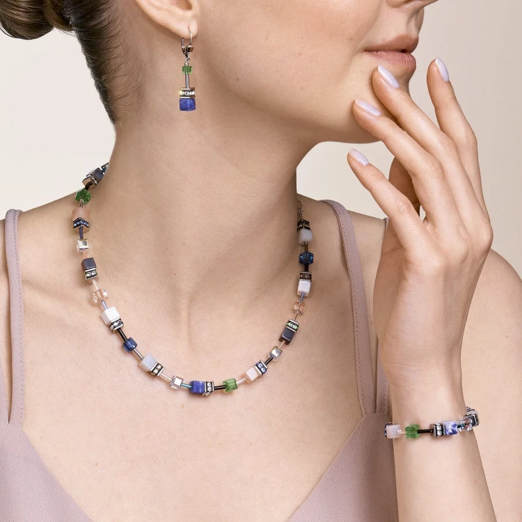 Браслет Coeur de Lion Blue-Green *4905/30-0705