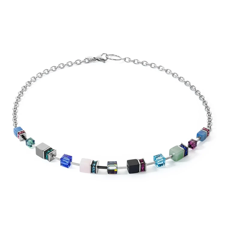 Колье Coeur de Lion Multicolour Gemstone 3040/10-1561