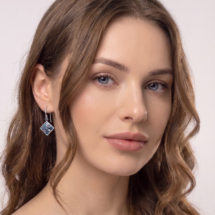 Серьги Fiore Luna AE01256-11 BL