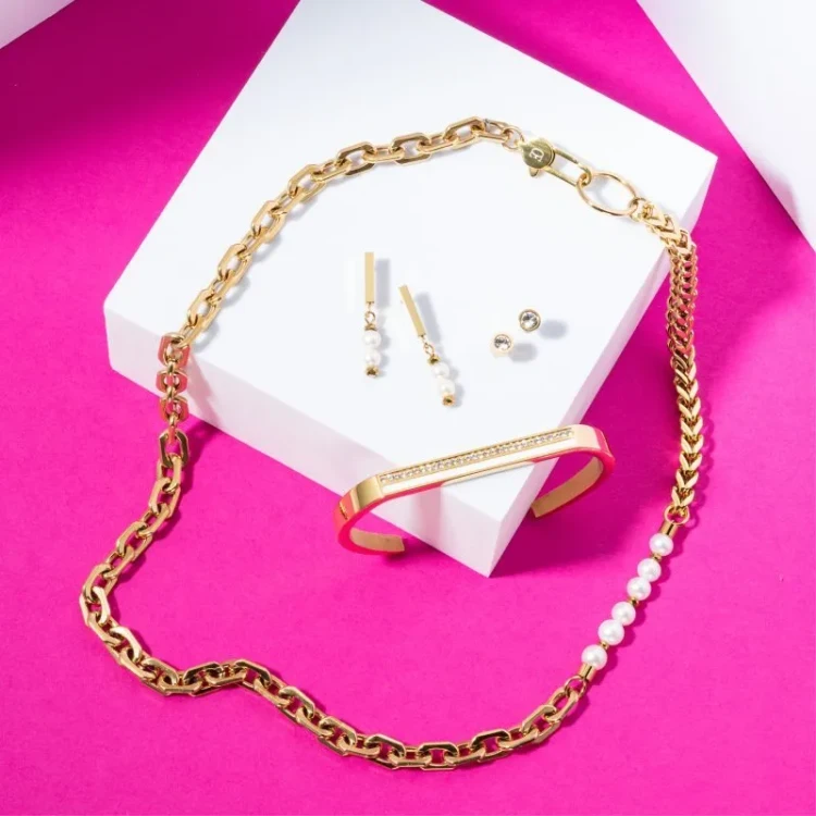 Колье Coeur de Lion White-Gold 1120/10-1416