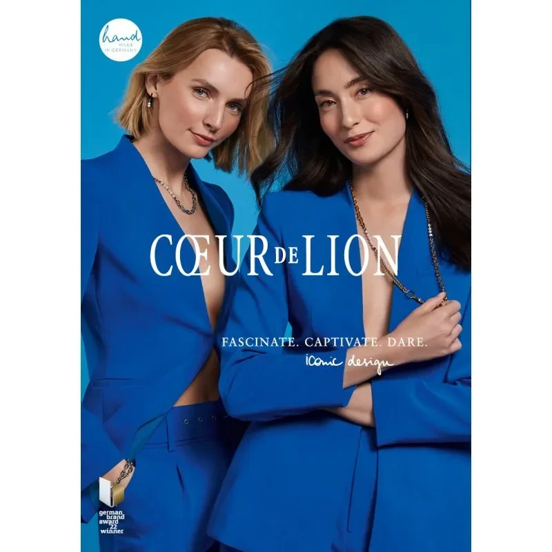 Колье Coeur de Lion White-Gold 1120/10-1416