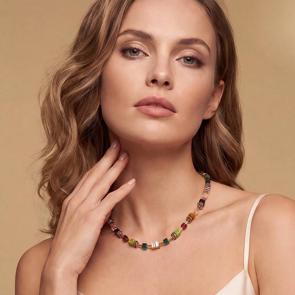 Колье Coeur de Lion Brown-Olive 3025/10-1109