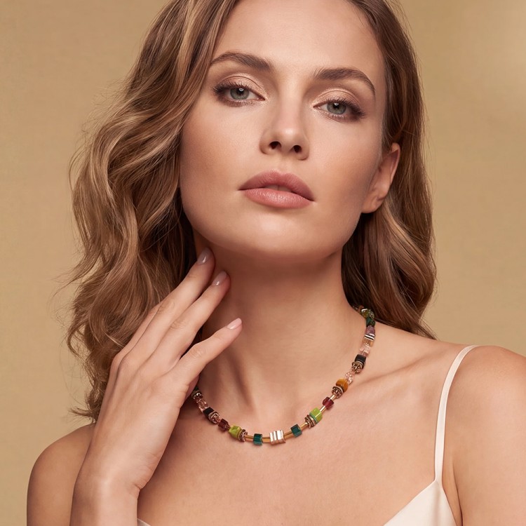 Колье Coeur de Lion Brown-Olive 3025/10-1109