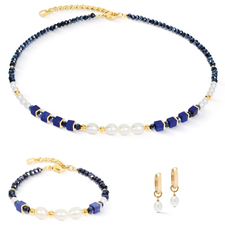 Серьги Coeur de Lion Hoop Blue 1135/21-0700