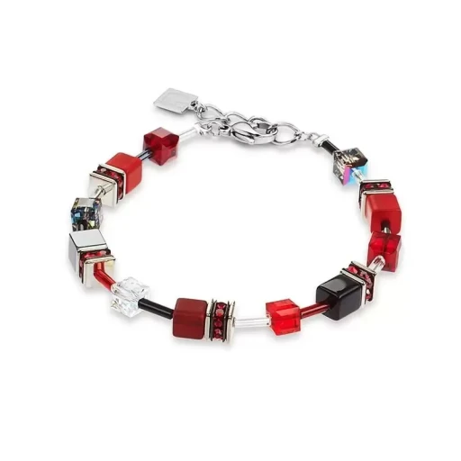 Браслет Coeur de Lion Red-Grey 4014/30-0312