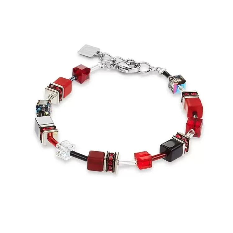 Браслет Coeur de Lion Red-Grey 4014/30-0312