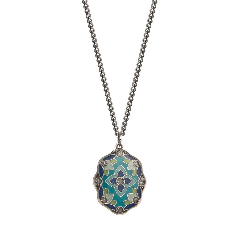 Колье Clara Bijoux B76364-4D BL
