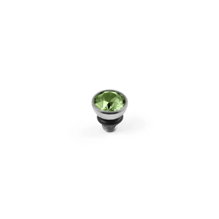 Шарм Qudo Bottone Peridot 5 мм 630117 G/S