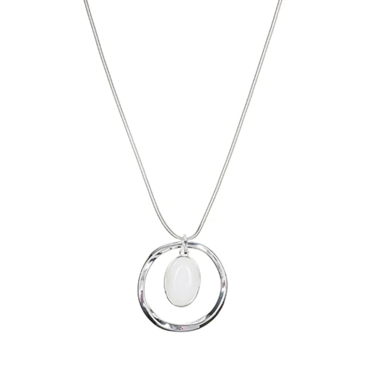 Колье Fiore Luna WHITE OPAL LN5138 BW/S