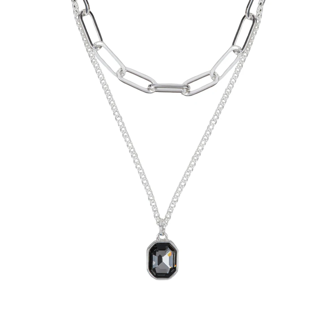 Колье Fiore Luna Silver Night LN6100 S