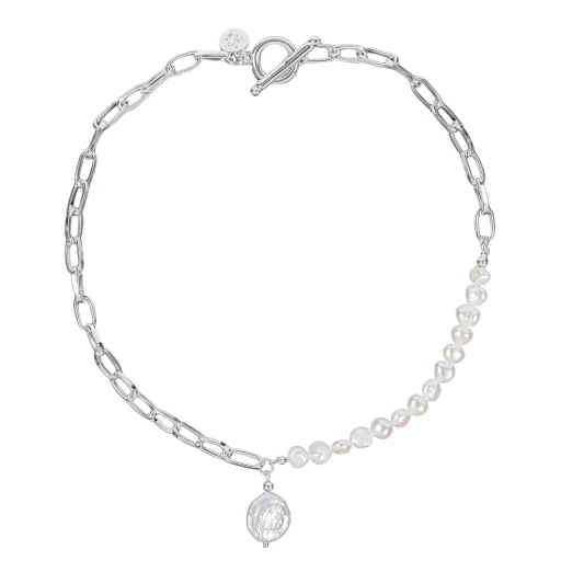 Колье Fiore Luna Pearle Half Togl BL4505 S