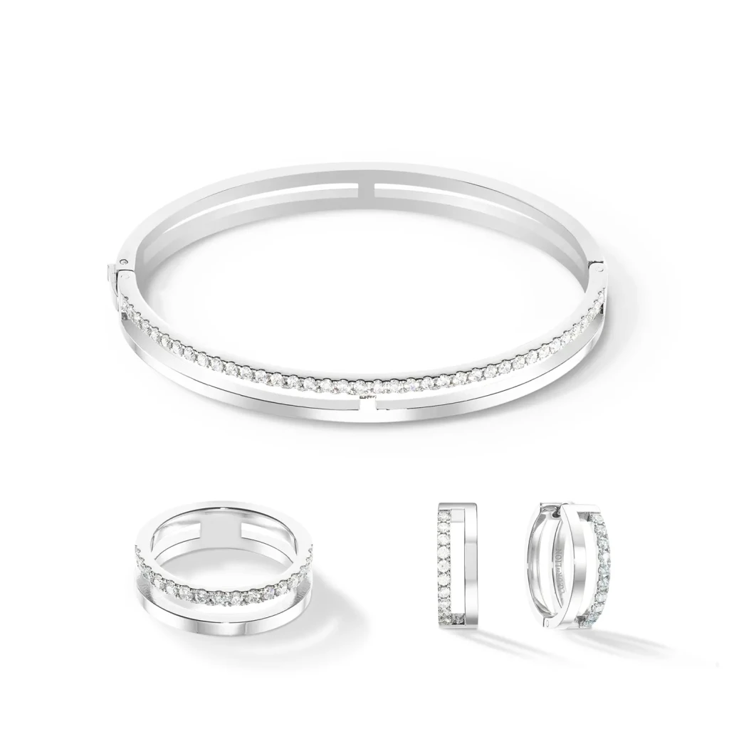 Браслет Coeur de Lion Crystal-Silver 0136/32-1817 17