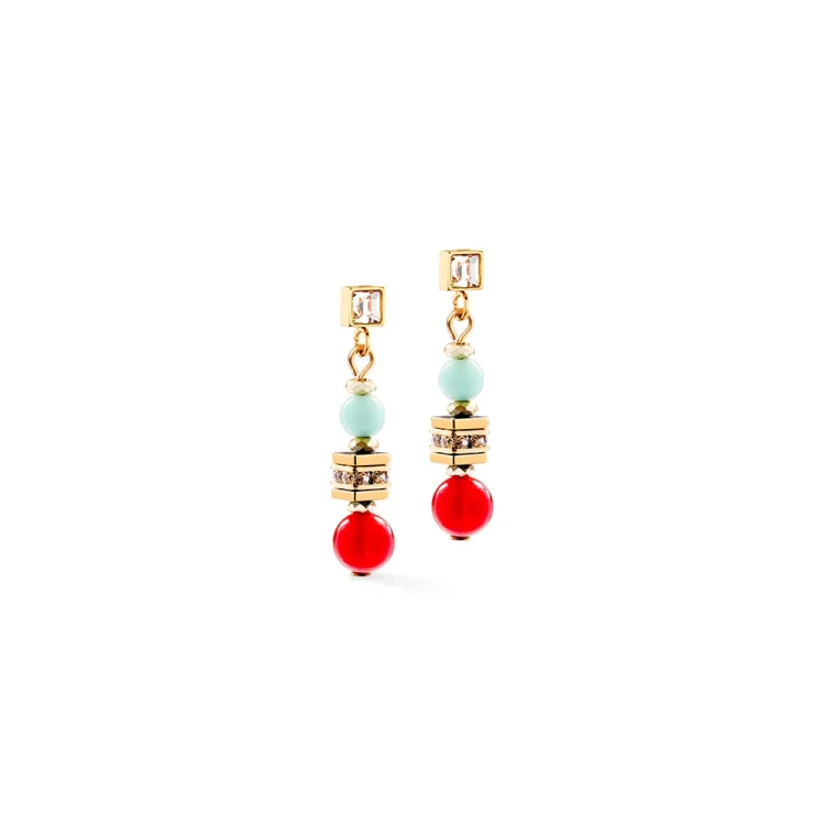 Серьги Coeur de Lion Multicolour Gold 3023/21-1516