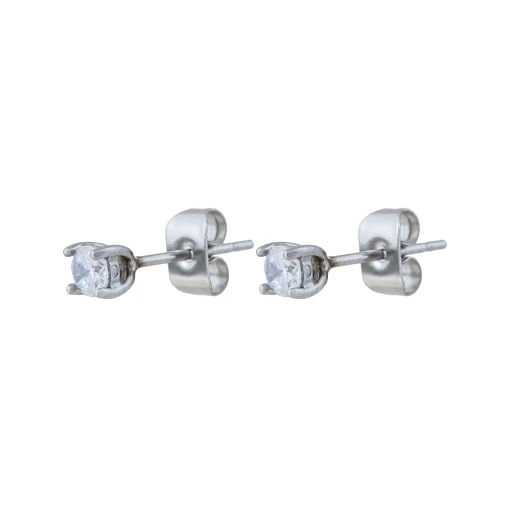 Пусеты WHITE Fiore Luna AE03187-4A BW/S