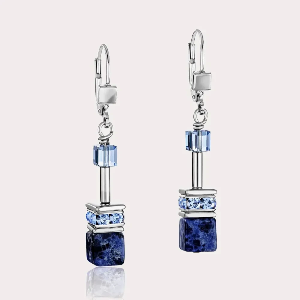 Серьги Coeur de Lion Blue 4017/20-0700