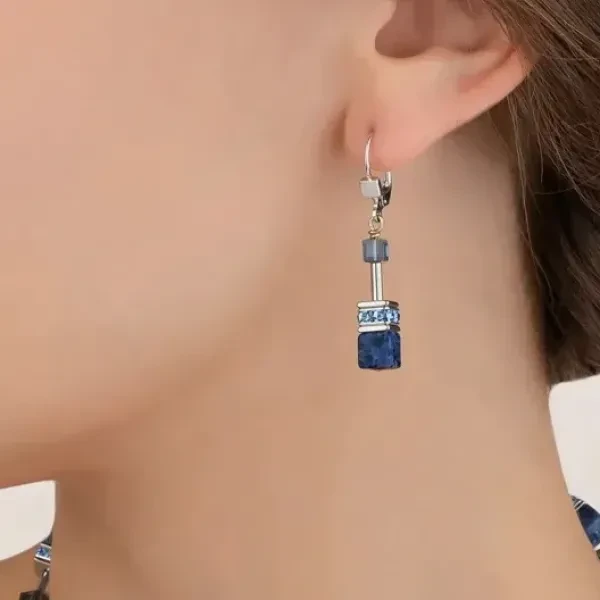 Серьги Coeur de Lion Blue 4017/20-0700