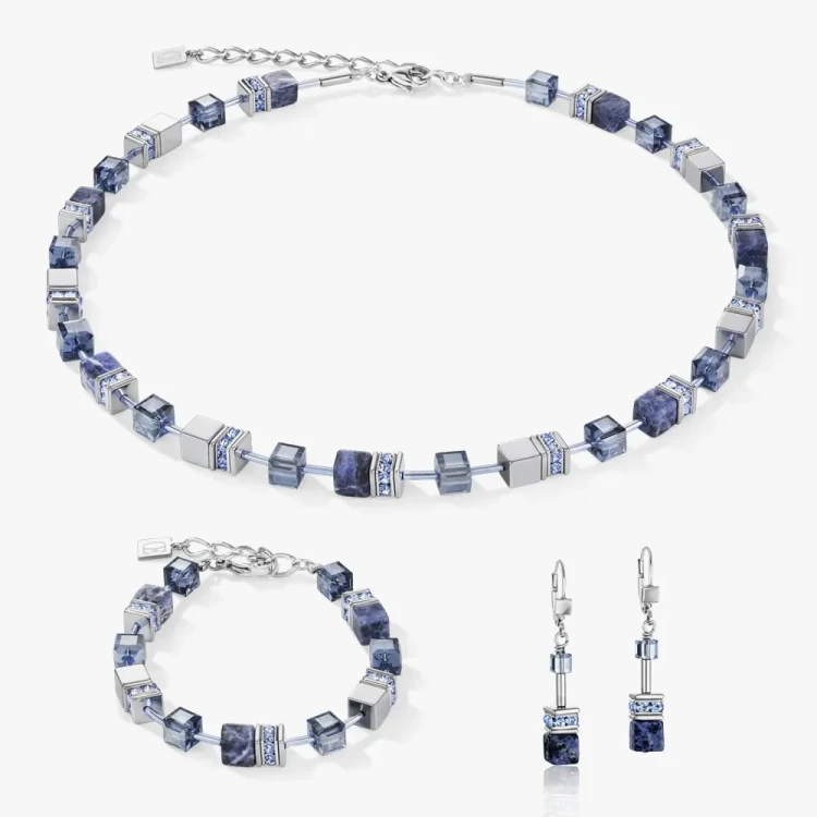 Серьги Coeur de Lion Blue 4017/20-0700