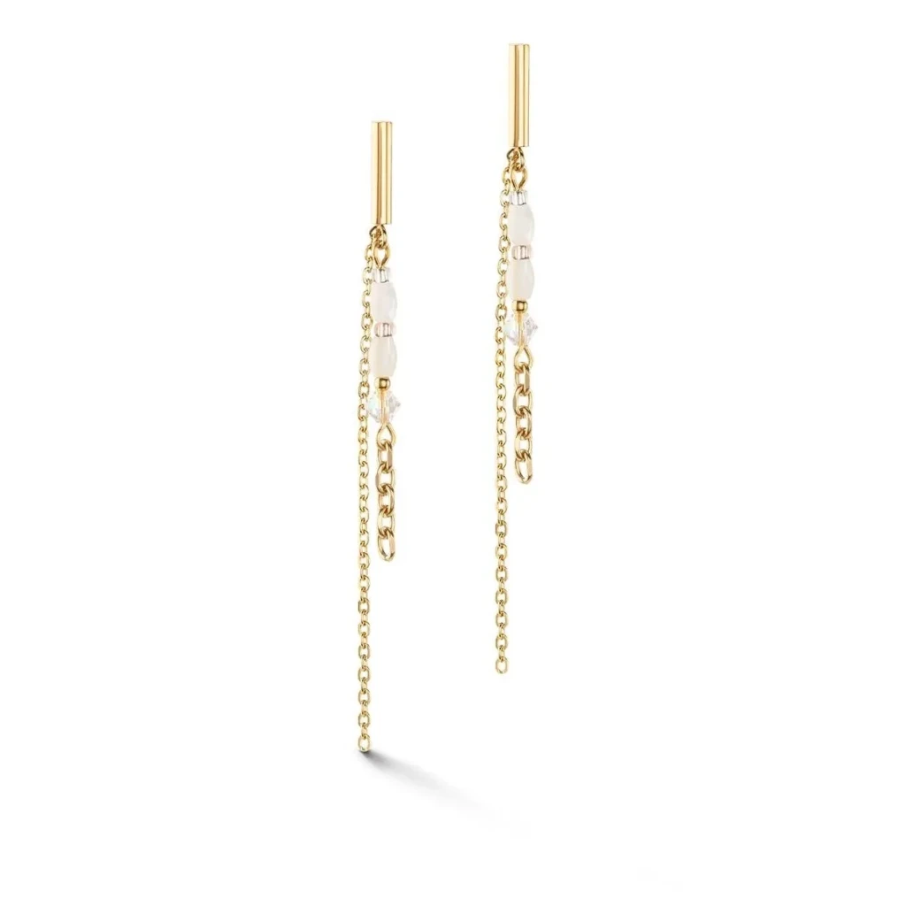 Серьги Coeur de Lion White-Gold 6005/21-1416