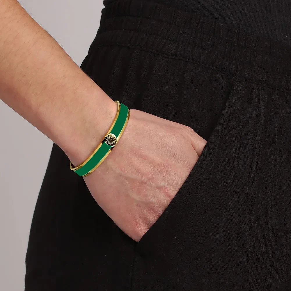 Браслет Dyrberg Kern PENNIKA II SG EMERALD GREEN 338715