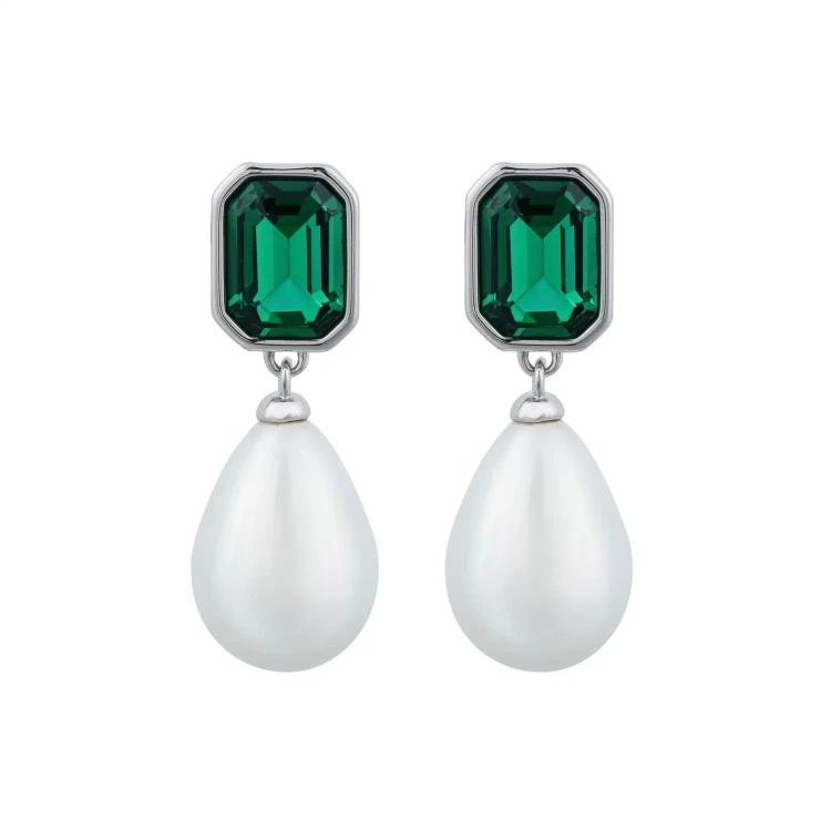 Серьги Fiore Luna EMERALD ACE22420-07