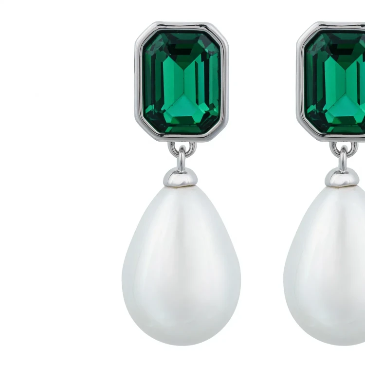 Серьги Fiore Luna EMERALD ACE22420-07