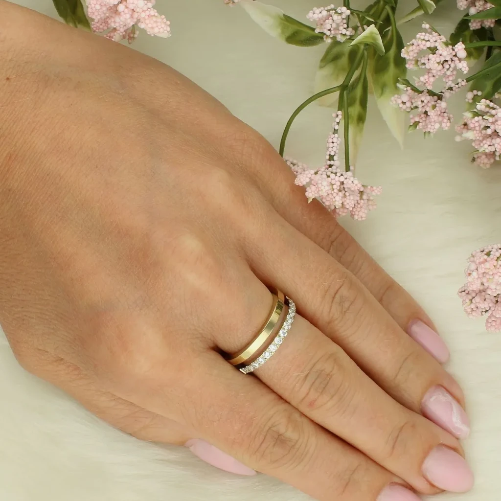 Кольцо Coeur de Lion Crystal-Gold 0136/40-1816 54