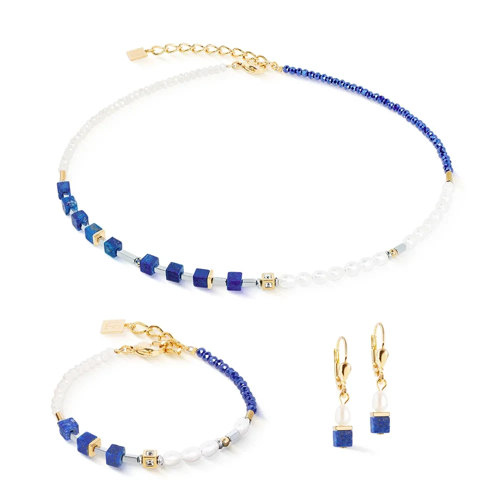 Колье Coeur de Lion Blue 1126/10-0700