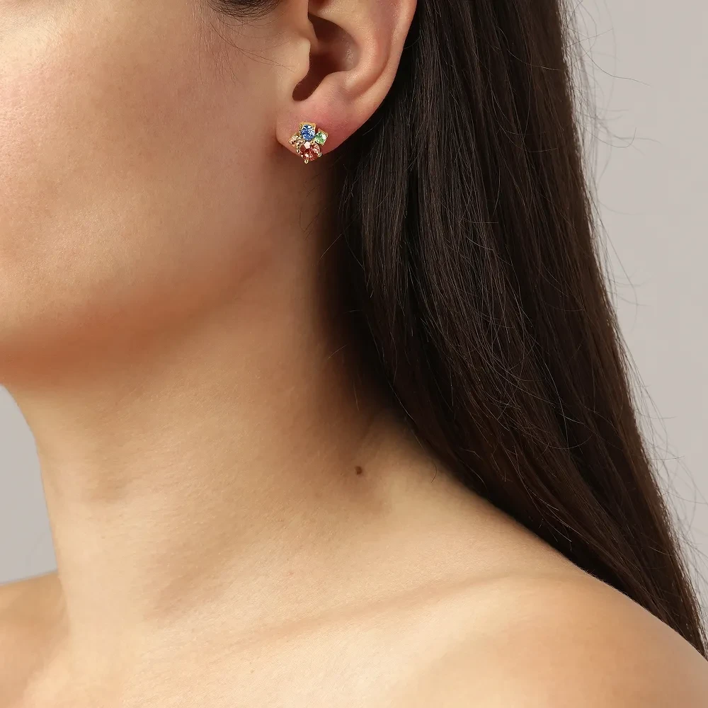 Серьги Dyrberg Kern BILLIS SG PASTEL MULTI 460045