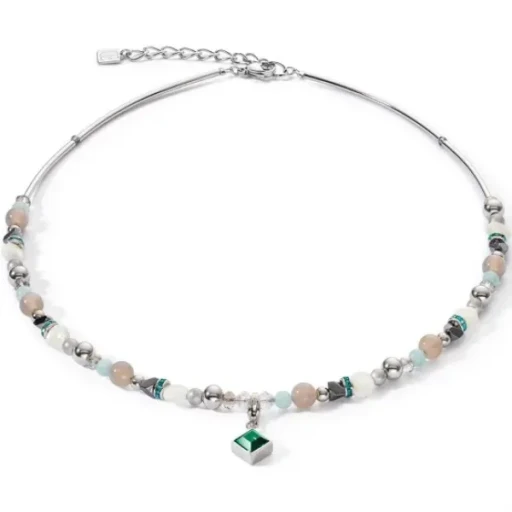 Колье Coeur de Lion Dark Green 4544/10-0521