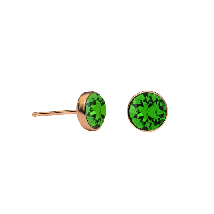 Fiore Luna Пусеты Fern Green SWE297 FG RG