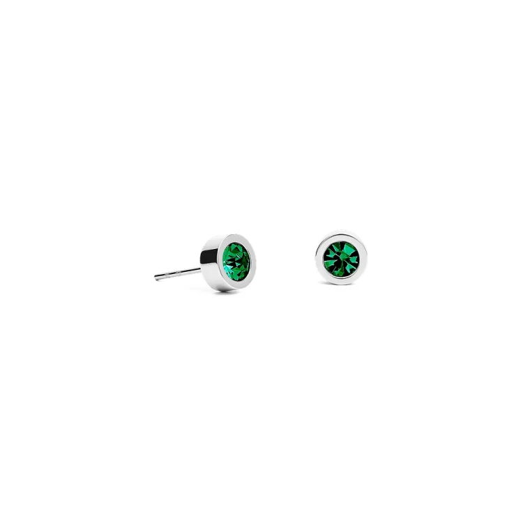 Пусеты Fiore Luna Green5х2.5 SWE125 GR S