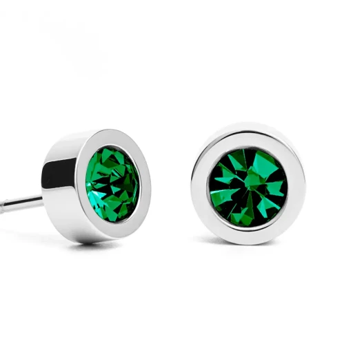 Пусеты Fiore Luna  Green5х2.5 SWE125 GR S
