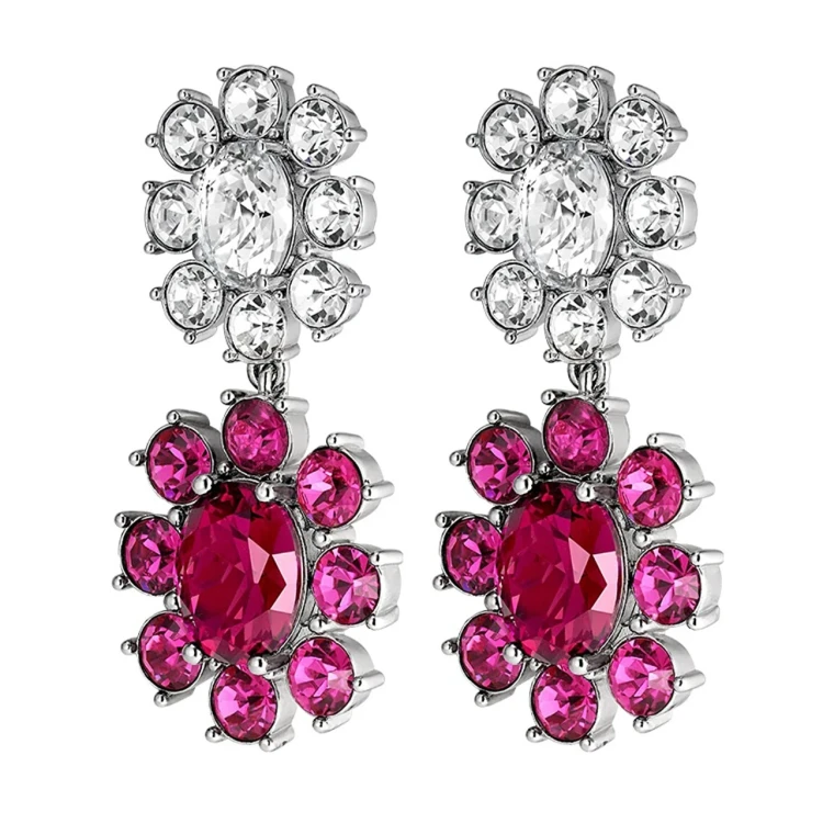 Серьги Dyrberg Kern LINA SS PINK/CRYSTAL 440059