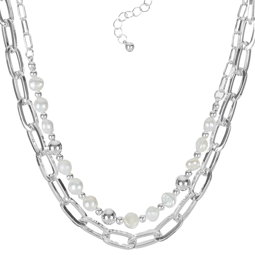 Колье Fiora Luna Pearl Double BL1007 S