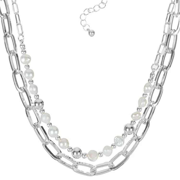 Колье Fiora Luna Pearl Double BL1007 S