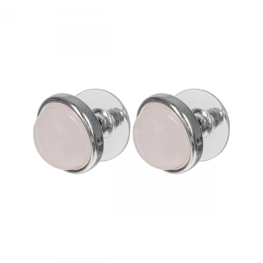 Fiore Luna Пусеты ROSE QUARTZ LE1108 R/S