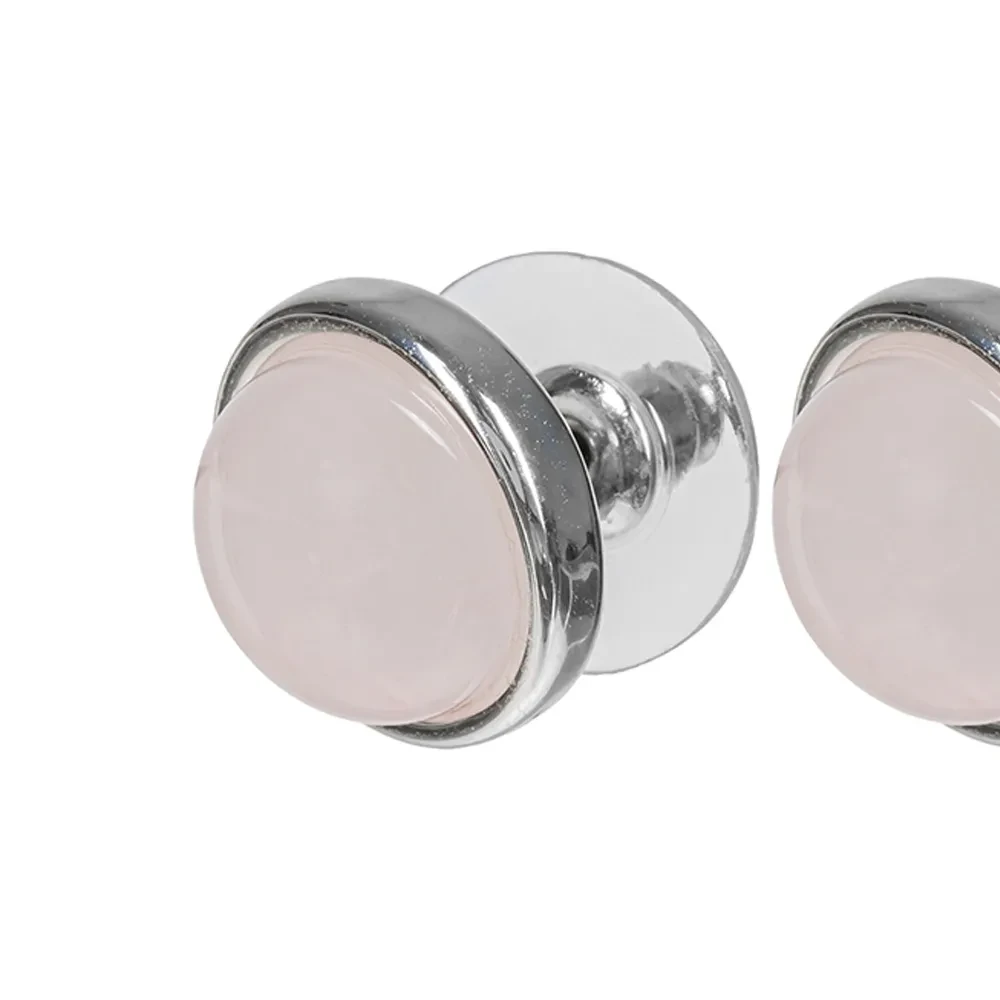 Fiore Luna Пусеты ROSE QUARTZ LE1108 R/S
