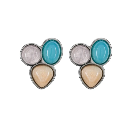Серьги Possebon Azul, Q.Roze, Bege A0292.20.7.13 S