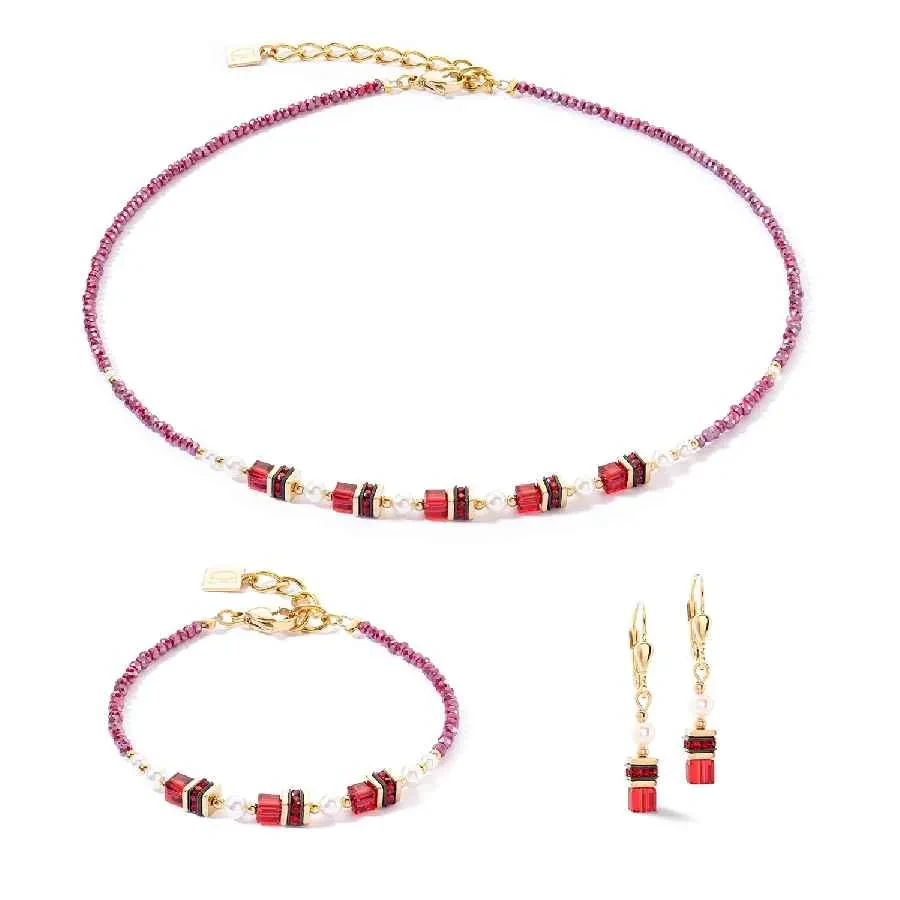 Колье Coeur de Lion Red 4567/10-0300