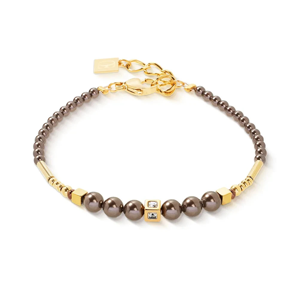 Браслет Coeur de Lion Brown 4312/30-1100