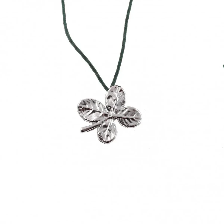 Колье Ester Bijoux Четырёхлистник LF13A-S BW
